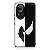 Thumbnail for Oppo Reno10 Pro Angels Demons θήκη από τη Smartfits με σχέδιο στο πίσω μέρος και μαύρο περίβλημα | Smartphone case with colorful back and black bezels by Smartfits