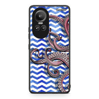 Thumbnail for Oppo Reno10 Pro Chevron Devilfish θήκη από τη Smartfits με σχέδιο στο πίσω μέρος και μαύρο περίβλημα | Smartphone case with colorful back and black bezels by Smartfits