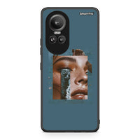 Thumbnail for Oppo Reno10 Pro Cry An Ocean θήκη από τη Smartfits με σχέδιο στο πίσω μέρος και μαύρο περίβλημα | Smartphone case with colorful back and black bezels by Smartfits