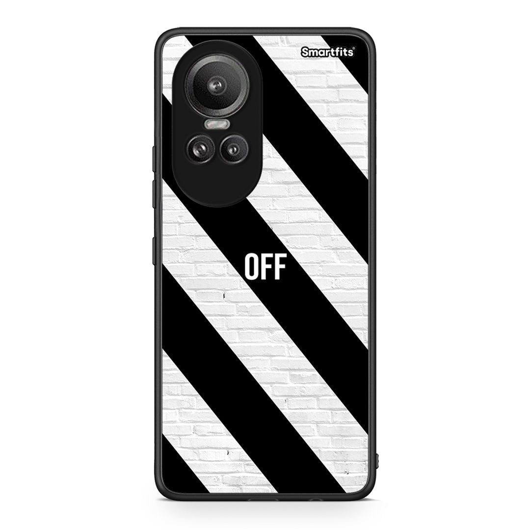 Oppo Reno10 Pro Get Off θήκη από τη Smartfits με σχέδιο στο πίσω μέρος και μαύρο περίβλημα | Smartphone case with colorful back and black bezels by Smartfits