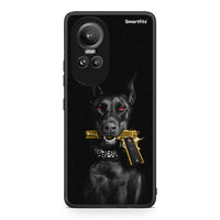 Thumbnail for Oppo Reno10 Pro Golden Gun Θήκη Αγίου Βαλεντίνου από τη Smartfits με σχέδιο στο πίσω μέρος και μαύρο περίβλημα | Smartphone case with colorful back and black bezels by Smartfits