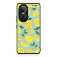 Thumbnail for Oppo Reno10 Pro Lemons θήκη από τη Smartfits με σχέδιο στο πίσω μέρος και μαύρο περίβλημα | Smartphone case with colorful back and black bezels by Smartfits