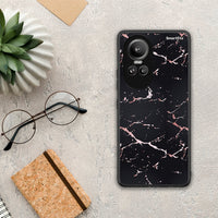 Thumbnail for Marble Black Rosegold - Oppo Reno10 Pro case