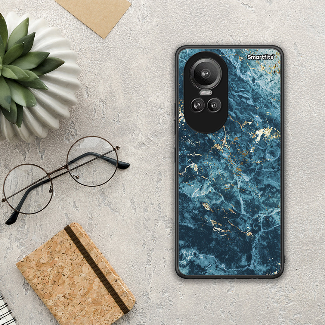 Marble Blue - Oppo Reno10 Pro case