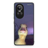 Thumbnail for Oppo Reno10 Pro Meme Duck θήκη από τη Smartfits με σχέδιο στο πίσω μέρος και μαύρο περίβλημα | Smartphone case with colorful back and black bezels by Smartfits
