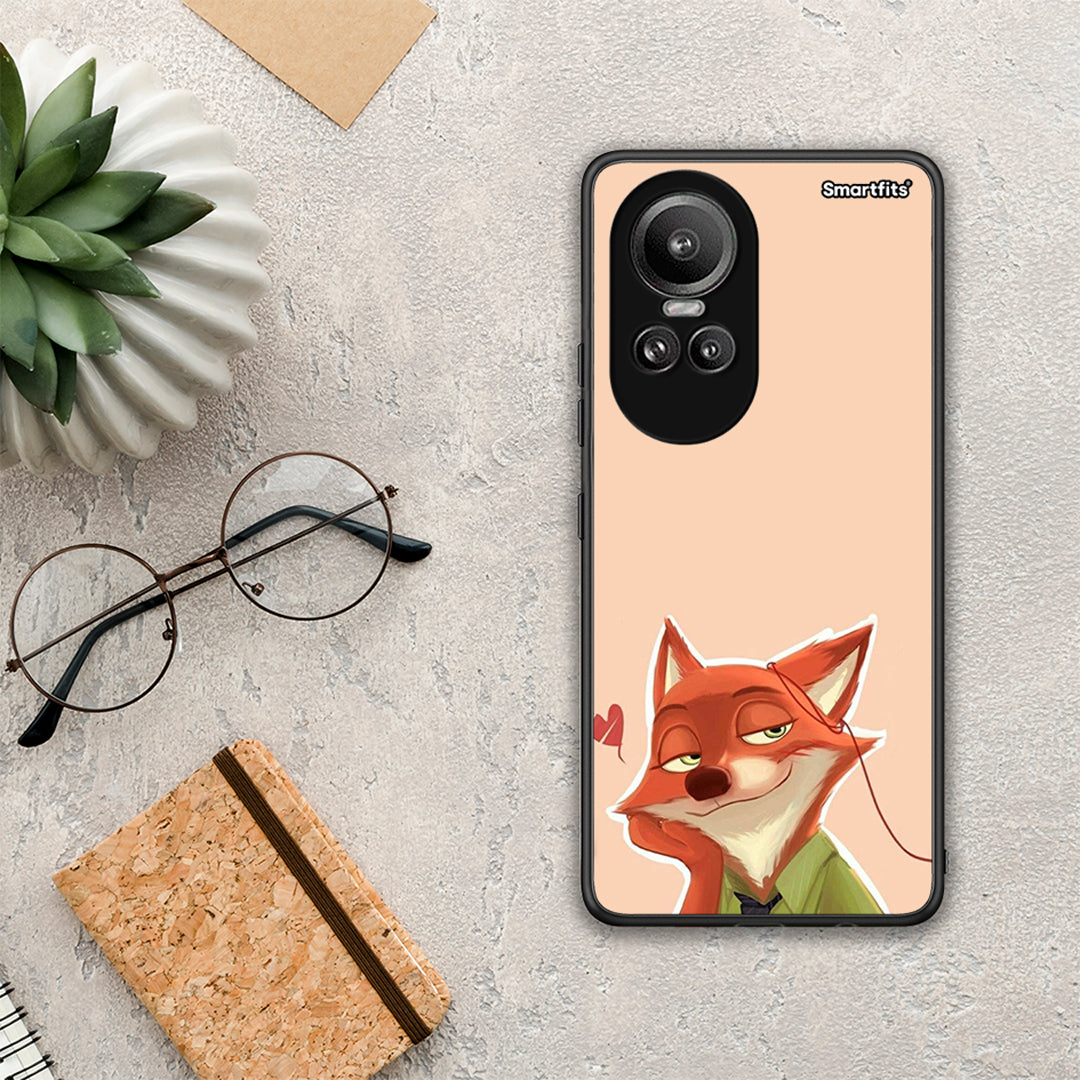 Nick Wilde and Judy Hopps Love 1 - Oppo Reno10 Pro case