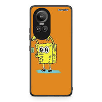 Thumbnail for Oppo Reno10 Pro No Money 2 Θήκη Αγίου Βαλεντίνου από τη Smartfits με σχέδιο στο πίσω μέρος και μαύρο περίβλημα | Smartphone case with colorful back and black bezels by Smartfits