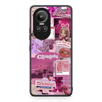Thumbnail for Oppo Reno10 Pro Pink Love Θήκη Αγίου Βαλεντίνου από τη Smartfits με σχέδιο στο πίσω μέρος και μαύρο περίβλημα | Smartphone case with colorful back and black bezels by Smartfits