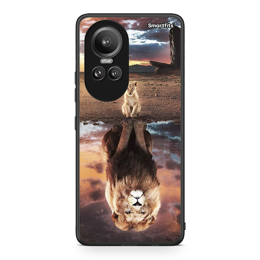 Oppo Reno10 Pro Sunset Dreams Θήκη Αγίου Βαλεντίνου από τη Smartfits με σχέδιο στο πίσω μέρος και μαύρο περίβλημα | Smartphone case with colorful back and black bezels by Smartfits