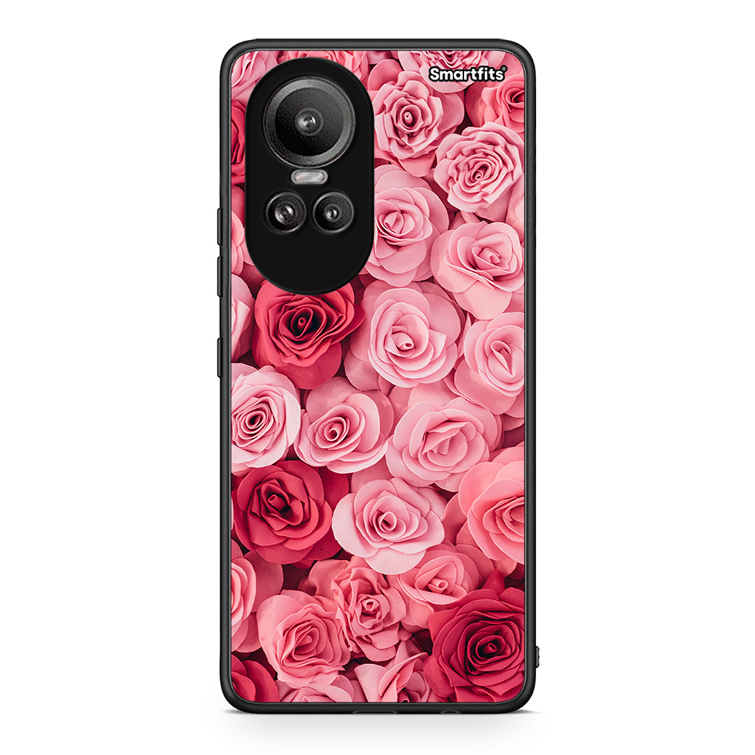 4 - Oppo Reno10 Pro RoseGarden Valentine case, cover, bumper