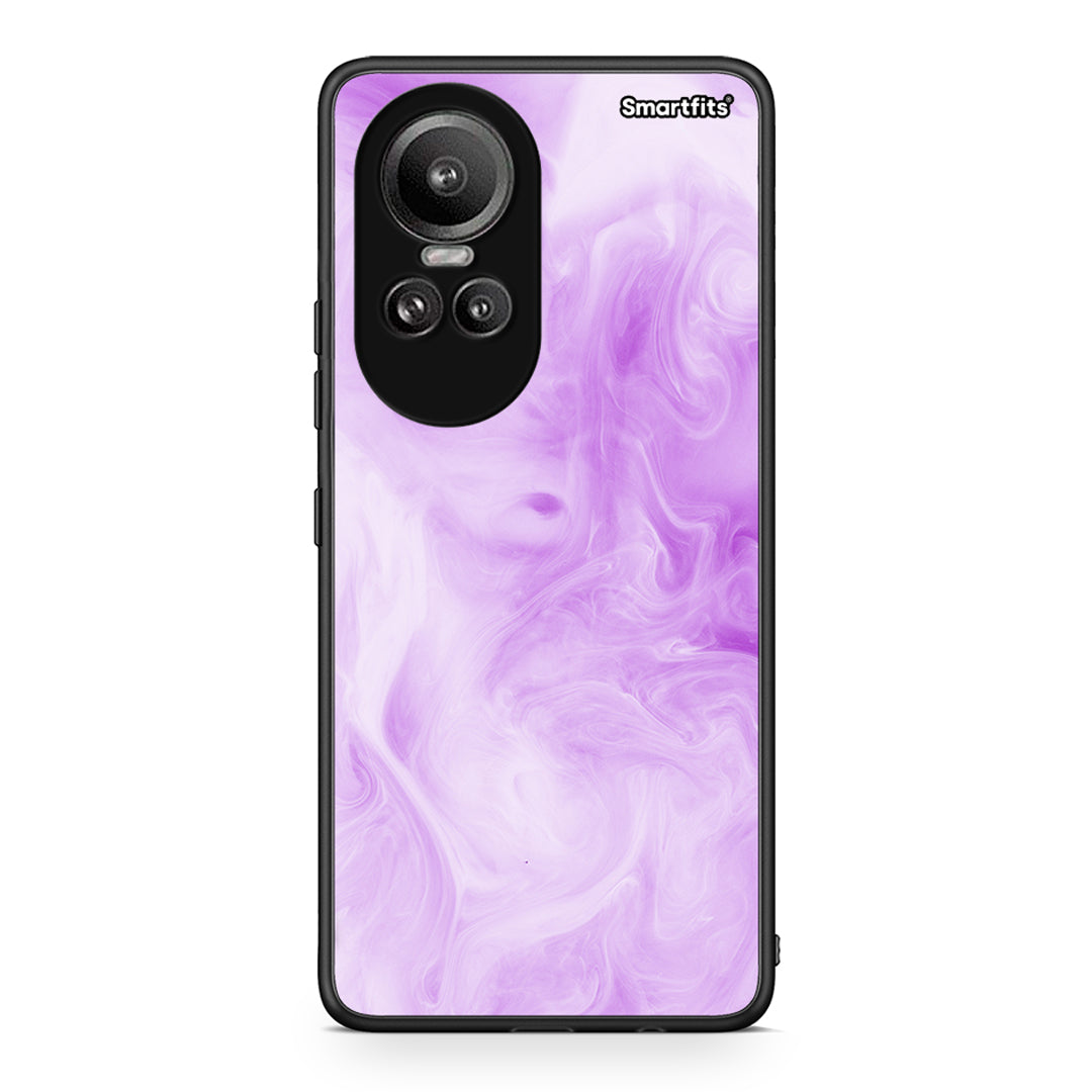 99 - Oppo Reno10 Pro Watercolor Lavender case, cover, bumper