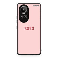 Thumbnail for Oppo Reno10 Pro XOXO Love θήκη από τη Smartfits με σχέδιο στο πίσω μέρος και μαύρο περίβλημα | Smartphone case with colorful back and black bezels by Smartfits