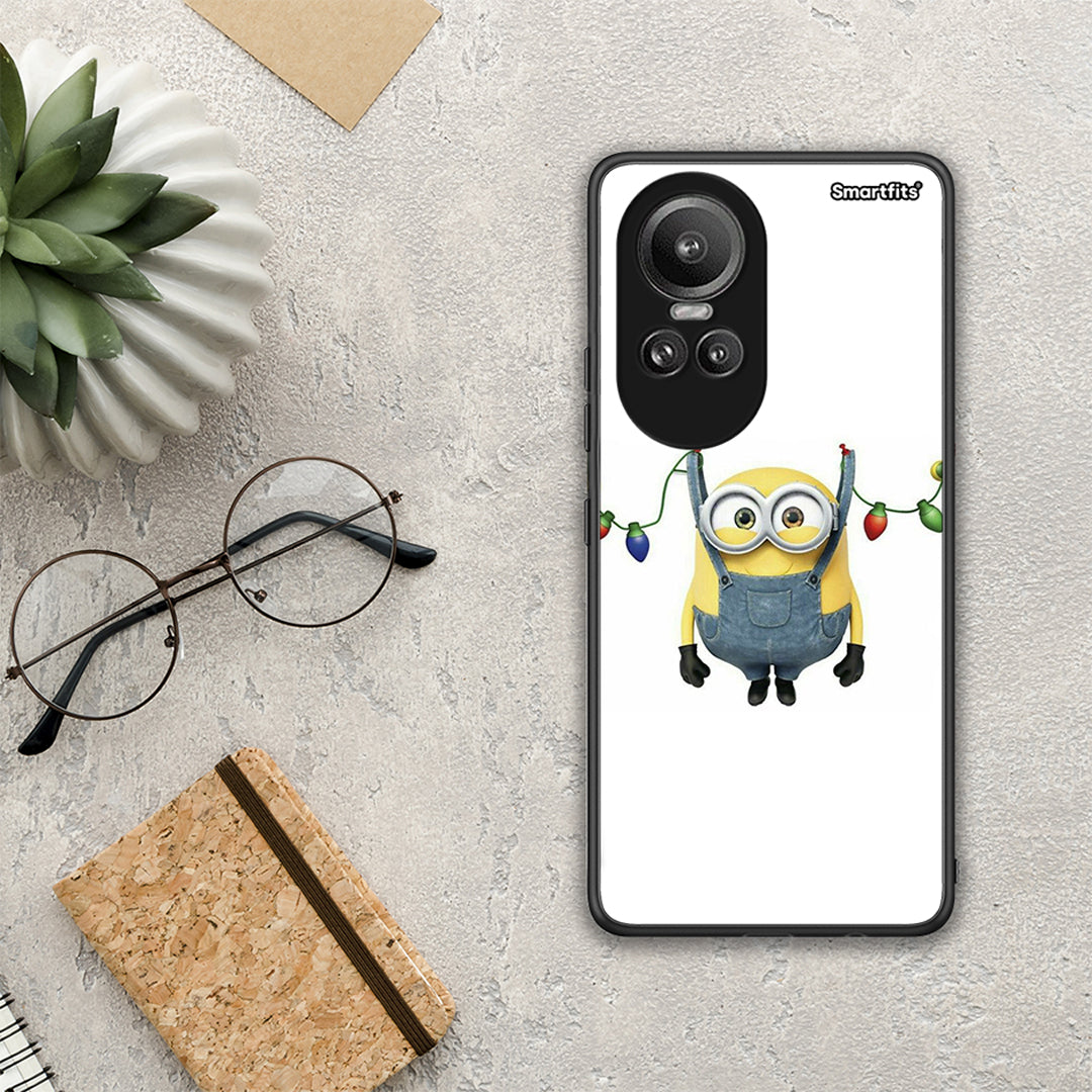 Xmas Minion Lights - Oppo Reno10 Pro case