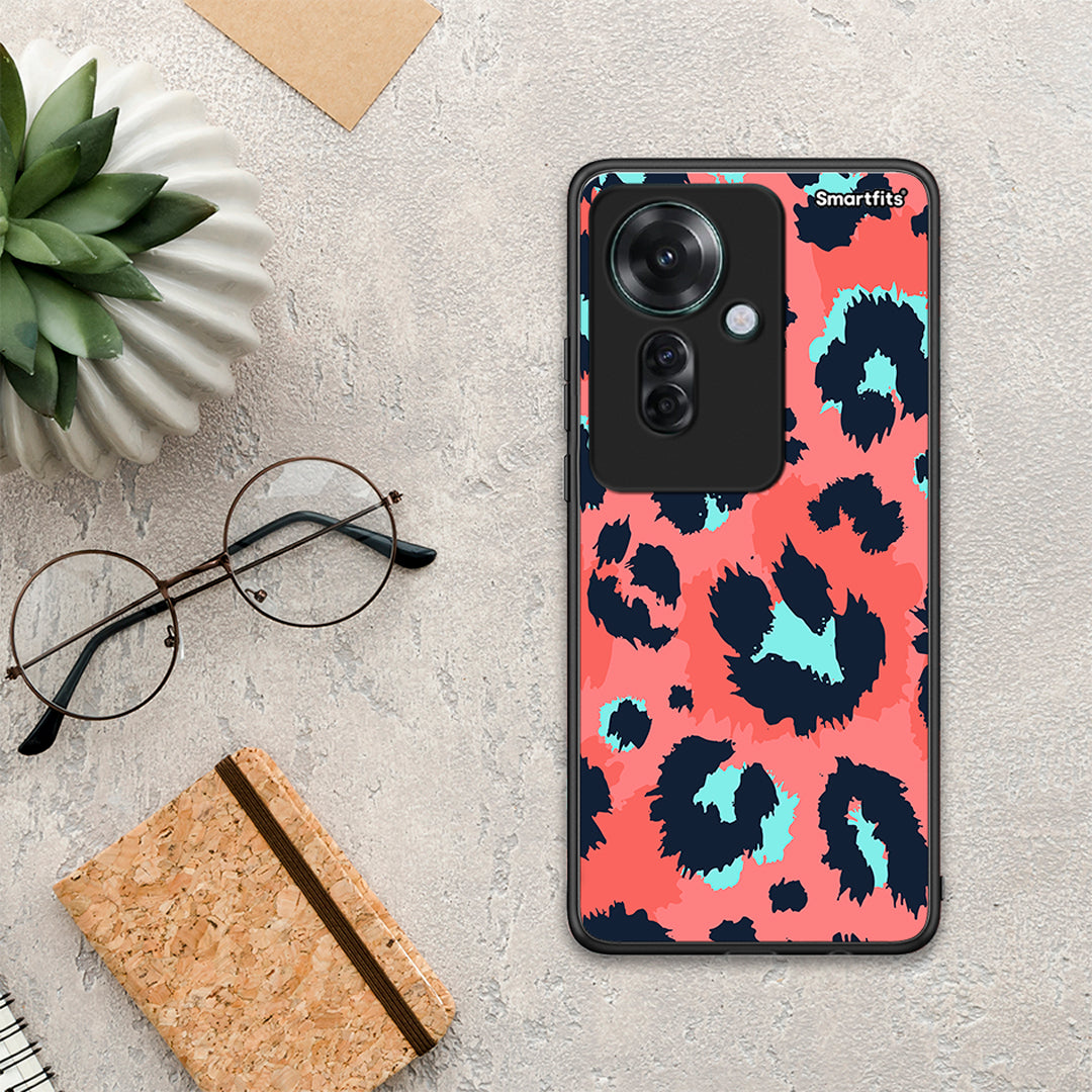 Animal Pink Leopard - Oppo Reno11 F 5G θήκη