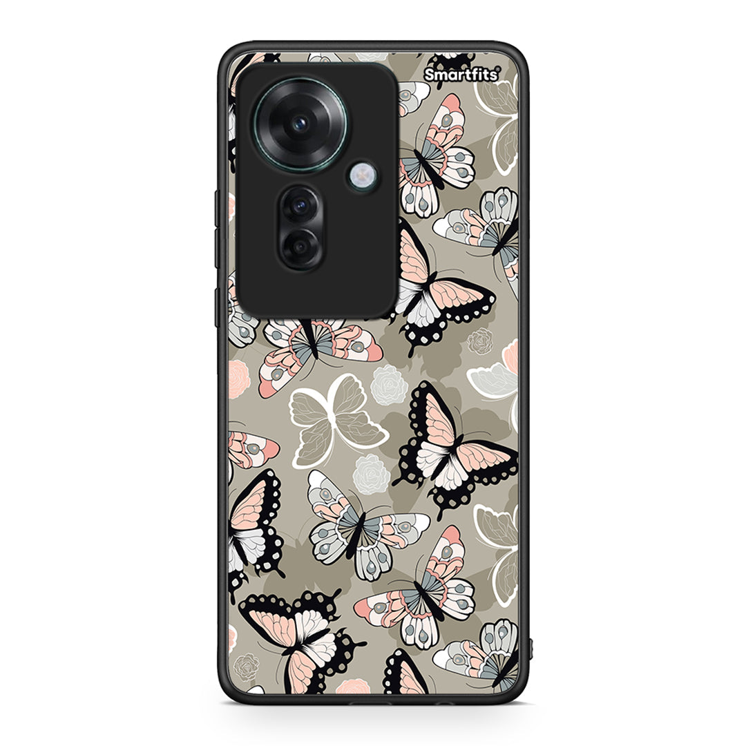 135 - Oppo Reno11 F 5G Butterflies Boho case, cover, bumper