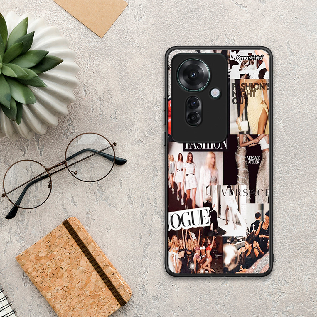 Collage Fashion - Oppo Reno11 F 5G θήκη