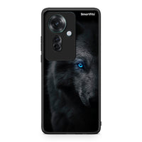 Thumbnail for Oppo Reno11 F 5G Dark Wolf θήκη από τη Smartfits με σχέδιο στο πίσω μέρος και μαύρο περίβλημα | Smartphone case with colorful back and black bezels by Smartfits