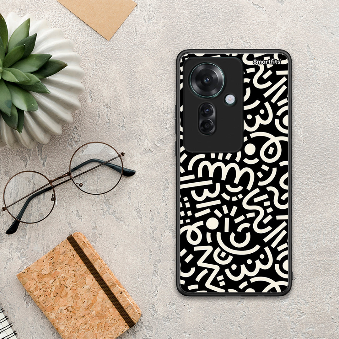 Doodle Art - Oppo Reno11 F 5G θήκη