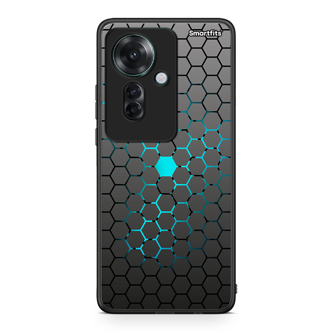 40 - Oppo Reno11 F 5G Hexagonal Geometric case, cover, bumper