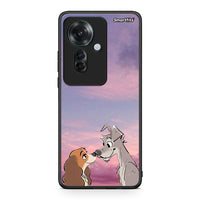 Thumbnail for Oppo Reno11 F 5G Lady And Tramp θήκη από τη Smartfits με σχέδιο στο πίσω μέρος και μαύρο περίβλημα | Smartphone case with colorful back and black bezels by Smartfits