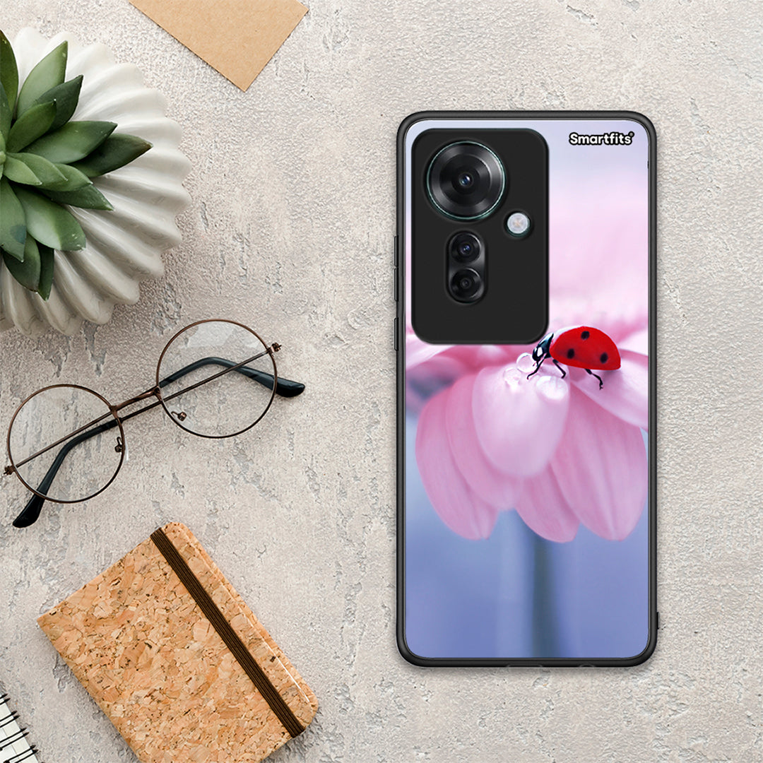 Ladybug Flower - Oppo Reno11 F 5G θήκη