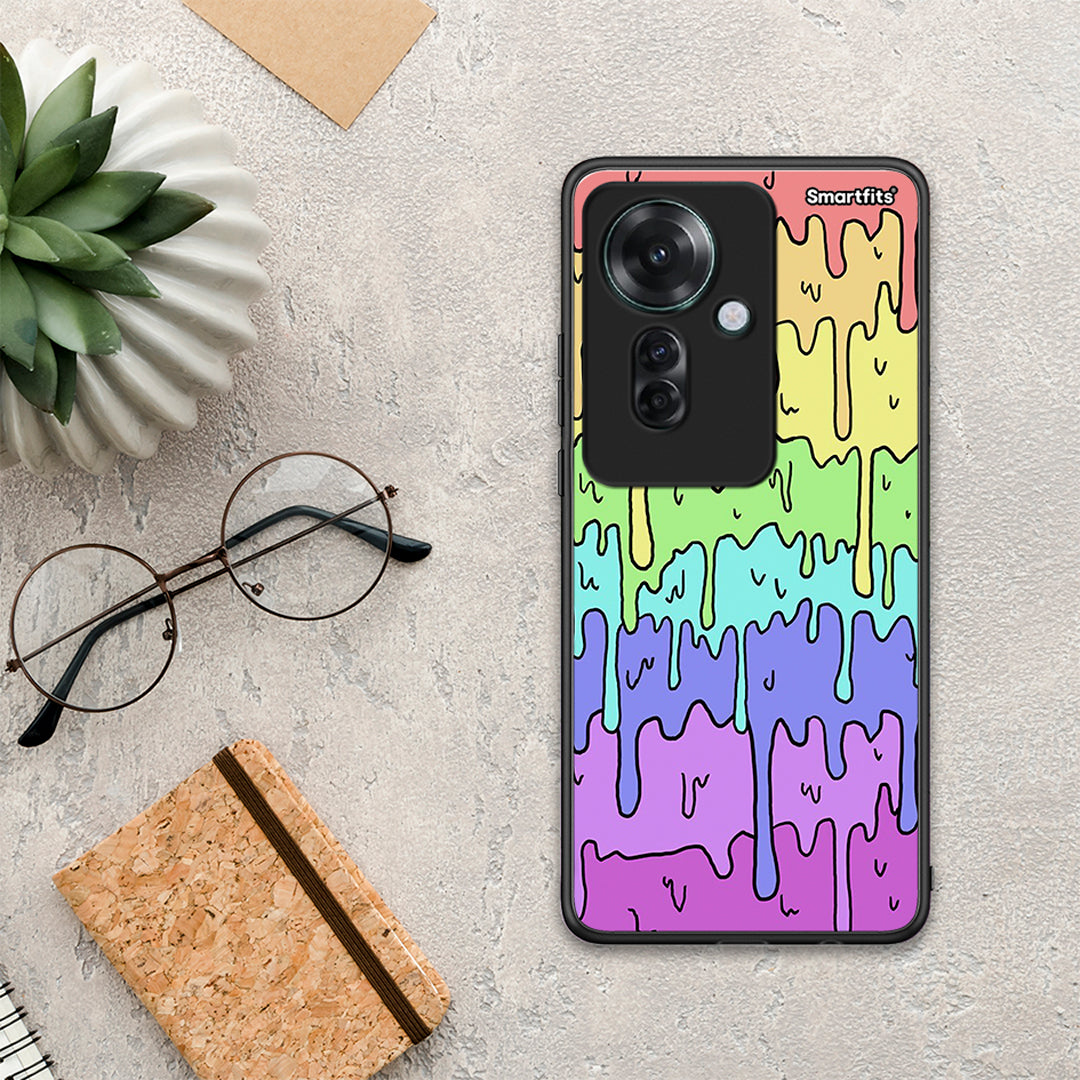 Melting Rainbow - Oppo Reno11 F 5G θήκη