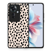 Thumbnail for Θήκη Oppo Reno11 F 5G New Polka Dots από τη Smartfits με σχέδιο στο πίσω μέρος και μαύρο περίβλημα | Oppo Reno11 F 5G New Polka Dots case with colorful back and black bezels