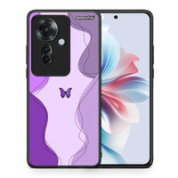 Thumbnail for Purple Mariposa - Oppo Reno11 F 5G θήκη