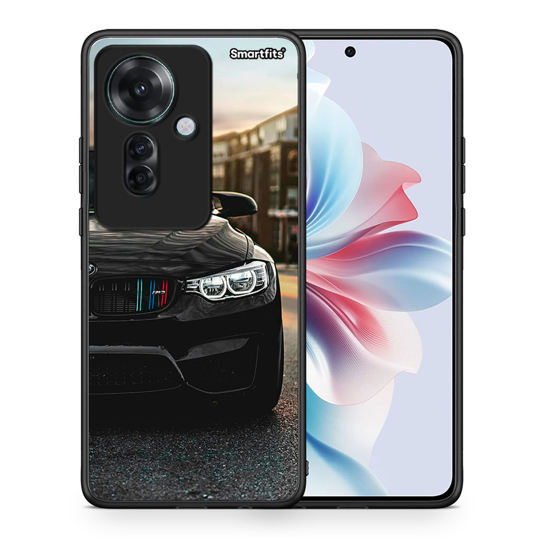 Θήκη Oppo Reno11 F 5G M3 Racing από τη Smartfits με σχέδιο στο πίσω μέρος και μαύρο περίβλημα | Oppo Reno11 F 5G M3 Racing case with colorful back and black bezels