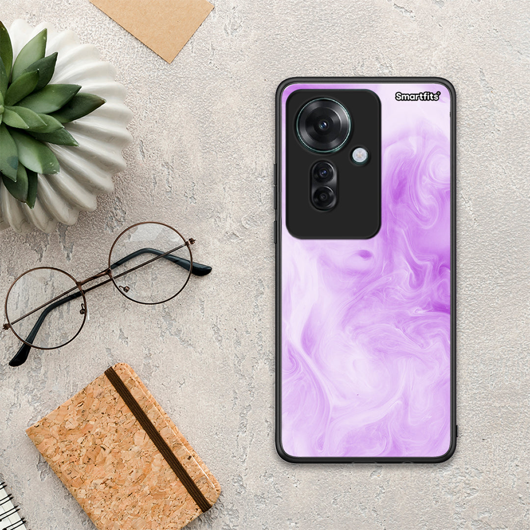 Watercolor Lavender - Oppo Reno11 F 5G θήκη