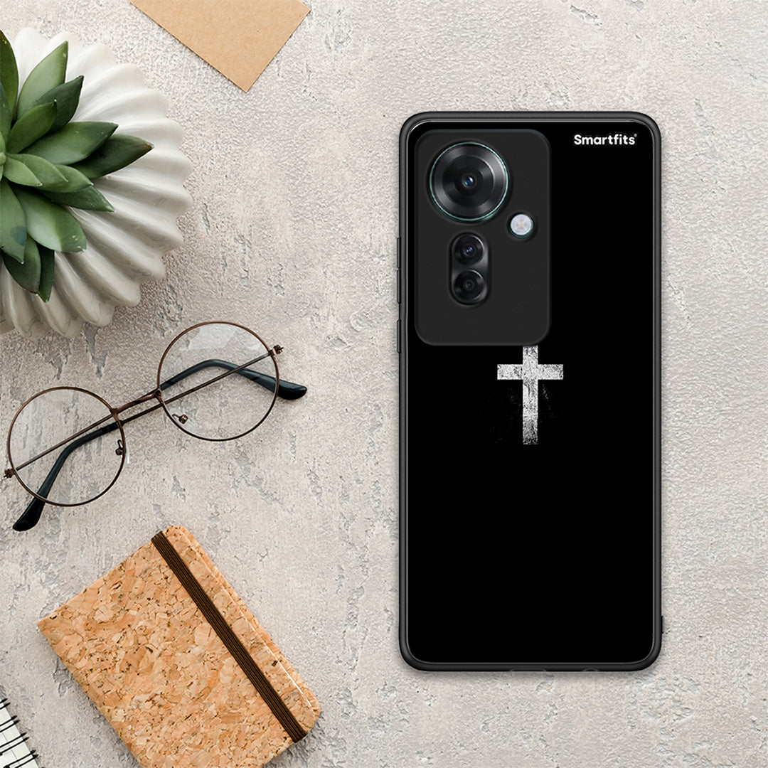 White Cross - Oppo Reno11 F 5G θήκη