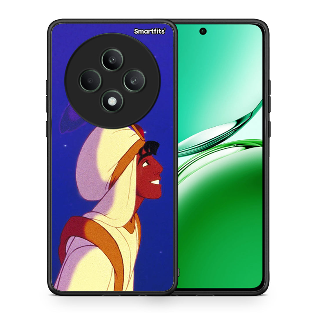 Θήκη Oppo Reno12 F 5G / FS 5G Alladin And Jasmine Love 1 από τη Smartfits με σχέδιο στο πίσω μέρος και μαύρο περίβλημα | Oppo Reno12 F 5G / FS 5G Alladin And Jasmine Love 1 case with colorful back and black bezels