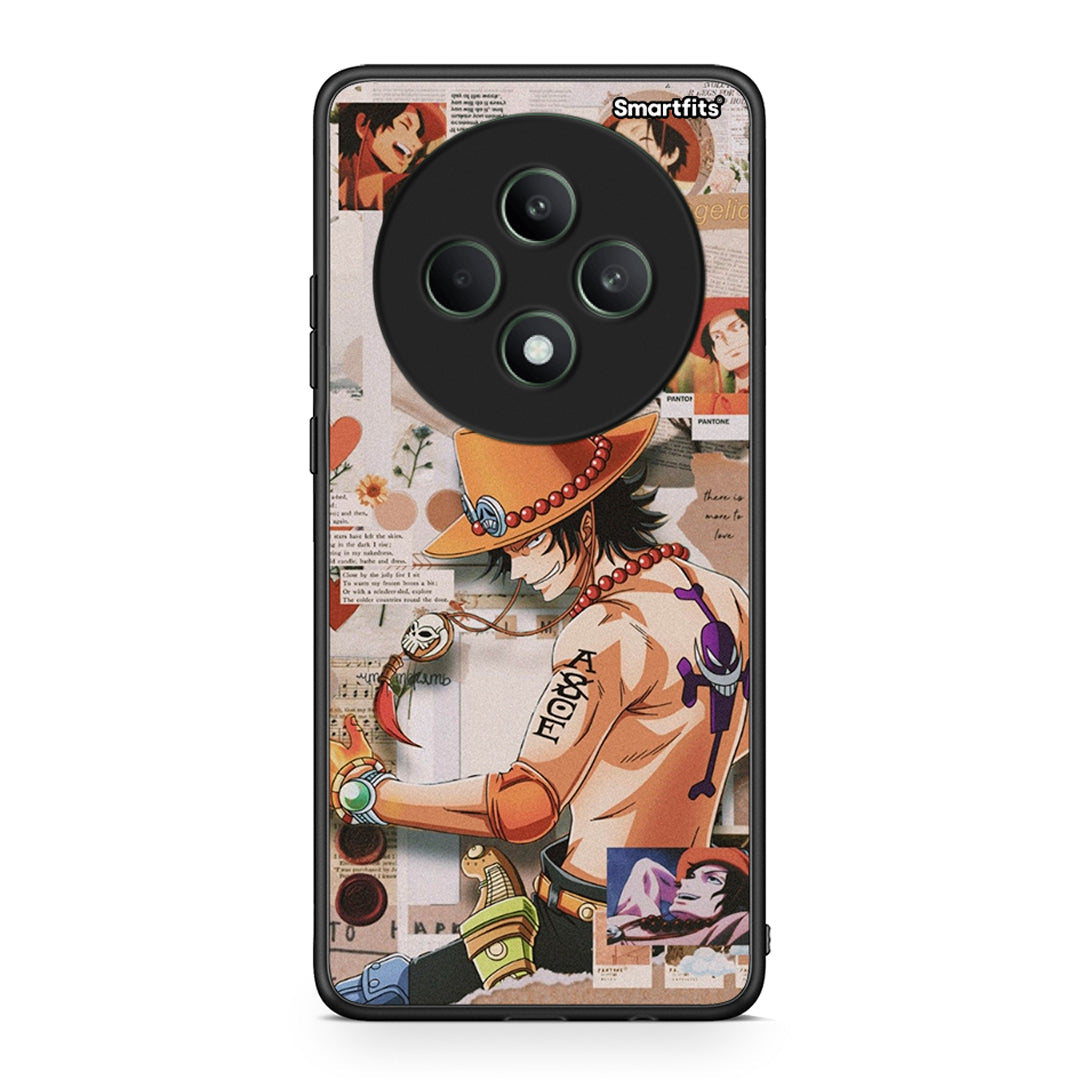 Oppo Reno12 F 5G / FS 5G Anime Collage θήκη από τη Smartfits με σχέδιο στο πίσω μέρος και μαύρο περίβλημα | Smartphone case with colorful back and black bezels by Smartfits