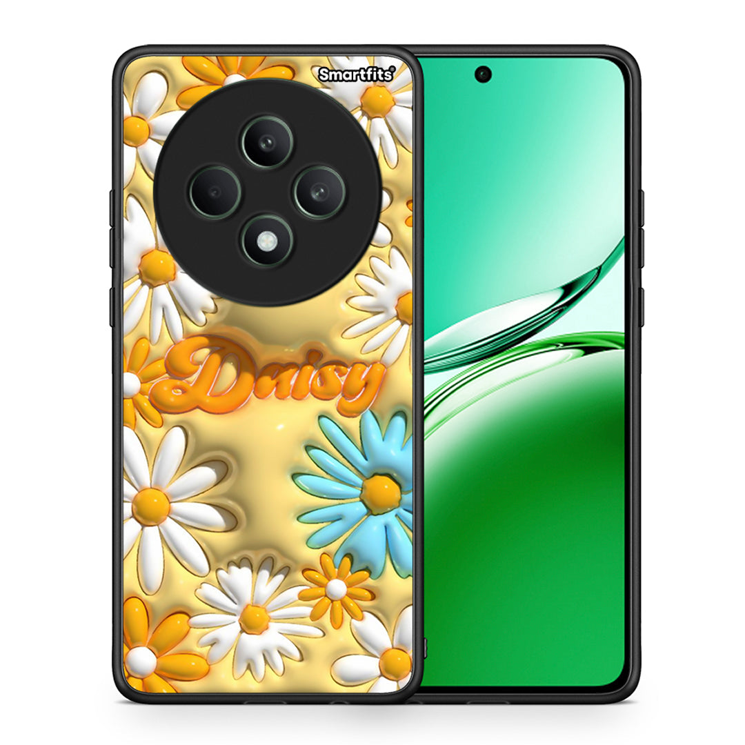 Θήκη Oppo Reno12 F 5G / FS 5G Bubble Daisies από τη Smartfits με σχέδιο στο πίσω μέρος και μαύρο περίβλημα | Oppo Reno12 F 5G / FS 5G Bubble Daisies case with colorful back and black bezels