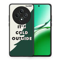 Thumbnail for Θήκη Oppo Reno12 F 5G / FS 5G Cold Outside από τη Smartfits με σχέδιο στο πίσω μέρος και μαύρο περίβλημα | Oppo Reno12 F 5G / FS 5G Cold Outside case with colorful back and black bezels