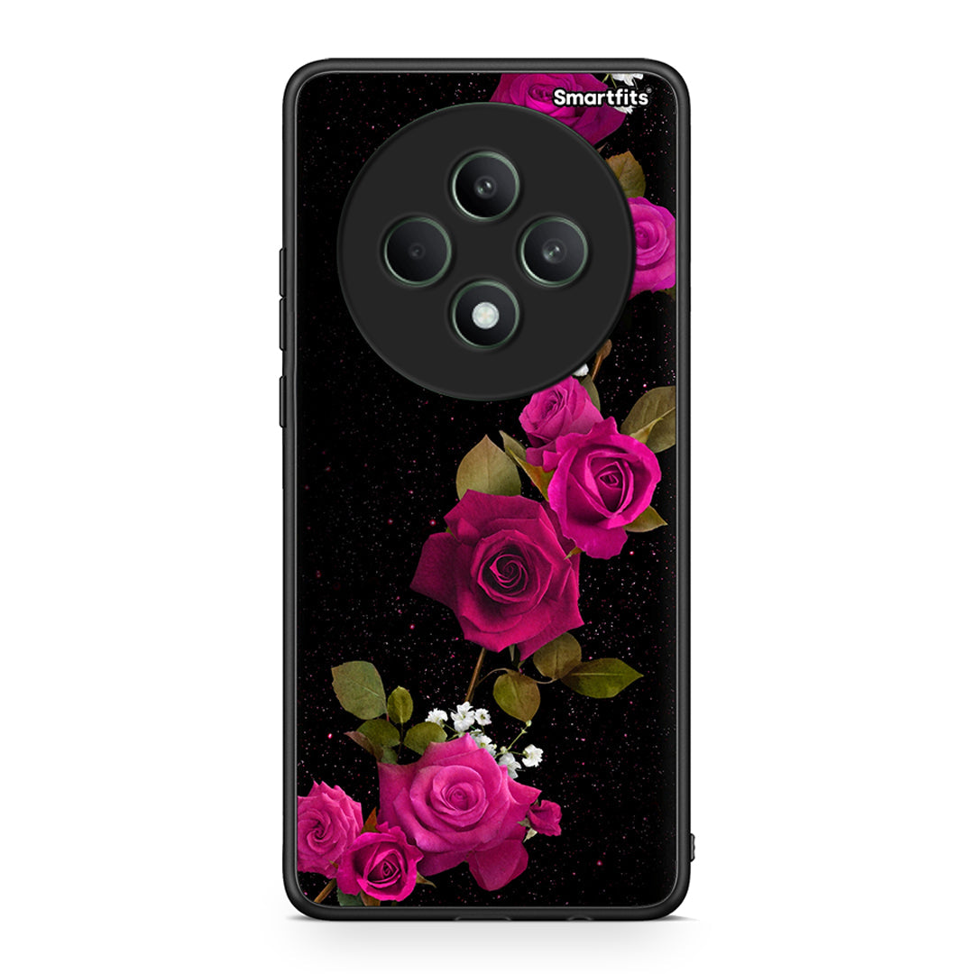 4 - Oppo Reno12 F 5G / FS 5G Red Roses Flower case, cover, bumper