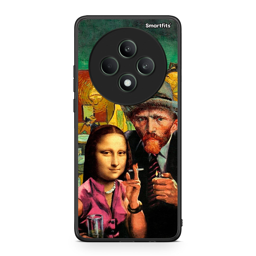 Oppo Reno12 F 5G / FS 5G Funny Art θήκη από τη Smartfits με σχέδιο στο πίσω μέρος και μαύρο περίβλημα | Smartphone case with colorful back and black bezels by Smartfits