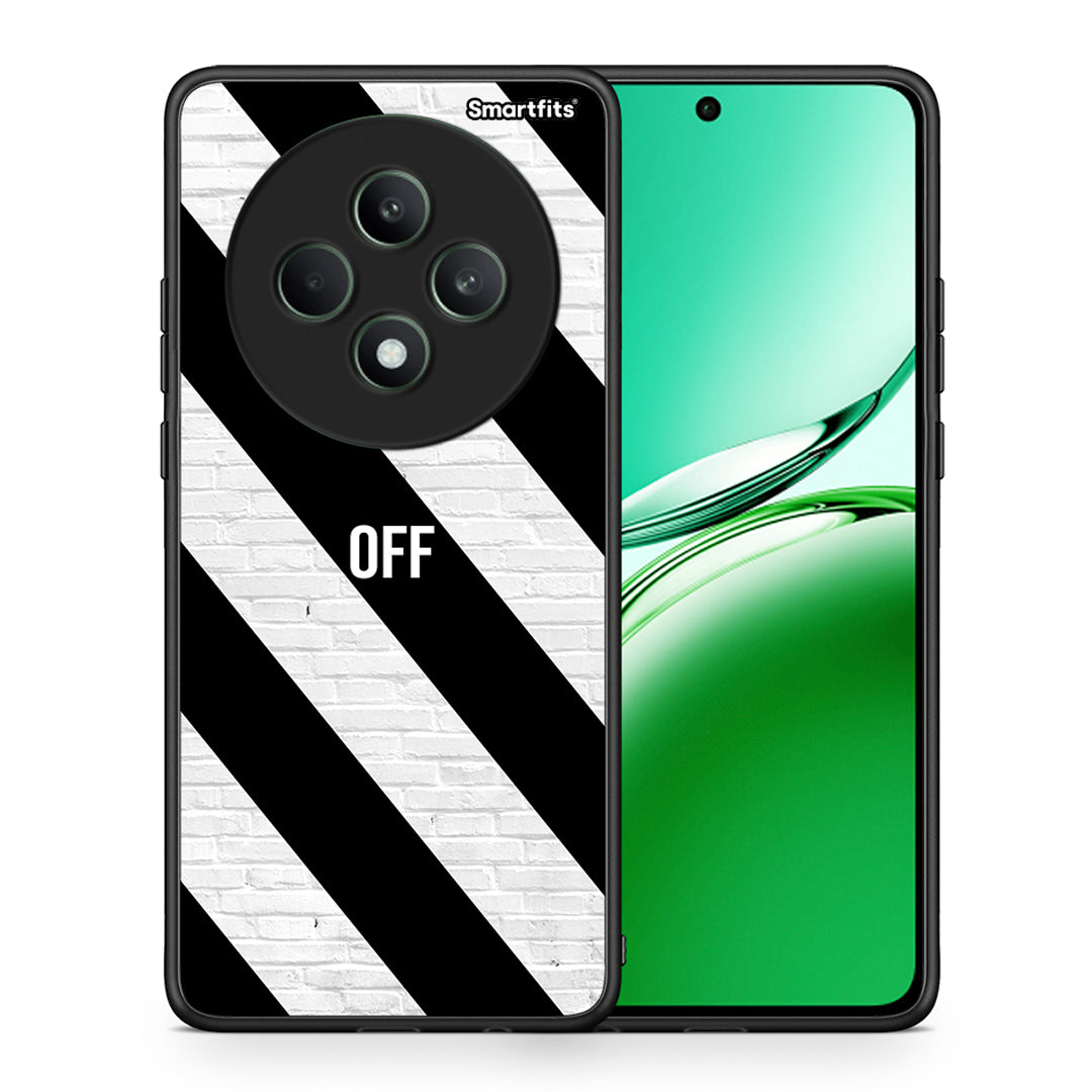 Θήκη Oppo Reno12 F 5G / FS 5G Get Off από τη Smartfits με σχέδιο στο πίσω μέρος και μαύρο περίβλημα | Oppo Reno12 F 5G / FS 5G Get Off case with colorful back and black bezels