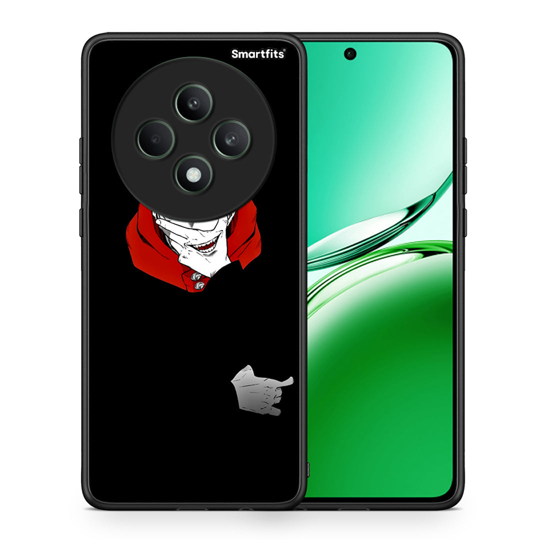 Θήκη Oppo Reno12 F 5G / FS 5G Itadori Anime από τη Smartfits με σχέδιο στο πίσω μέρος και μαύρο περίβλημα | Oppo Reno12 F 5G / FS 5G Itadori Anime case with colorful back and black bezels