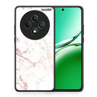 Thumbnail for Θήκη Oppo Reno12 F 5G / FS 5G Pink Splash Marble από τη Smartfits με σχέδιο στο πίσω μέρος και μαύρο περίβλημα | Oppo Reno12 F 5G / FS 5G Pink Splash Marble case with colorful back and black bezels