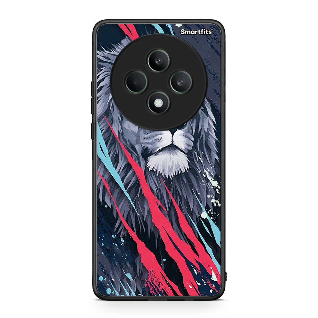 4 - Oppo Reno12 F 5G / FS 5G Lion Designer PopArt case, cover, bumper