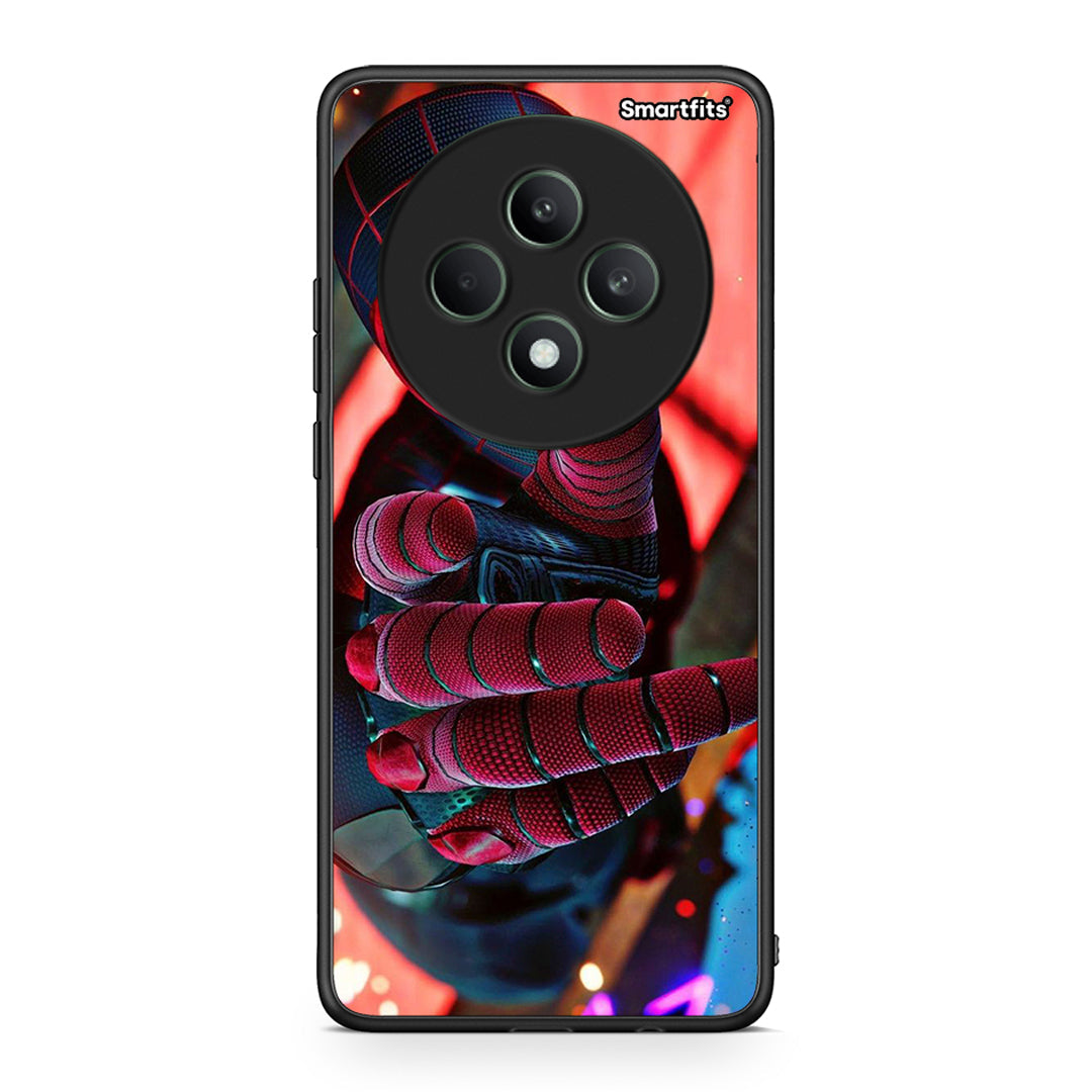 Oppo Reno12 F 5G / FS 5G Spider Hand Θήκη από τη Smartfits με σχέδιο στο πίσω μέρος και μαύρο περίβλημα | Smartphone case with colorful back and black bezels by Smartfits