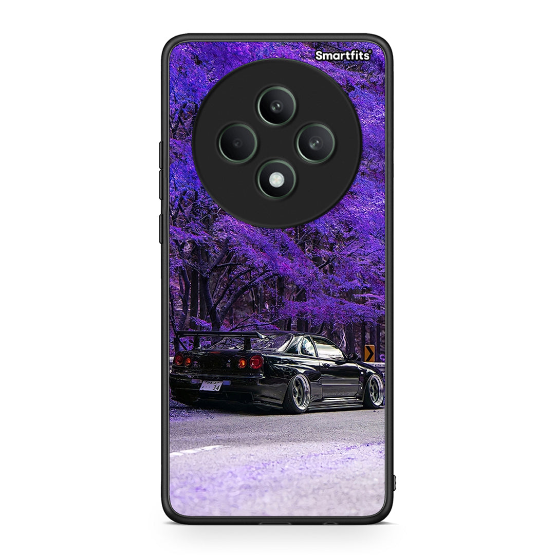 Oppo Reno12 F 5G / FS 5G Super Car Θήκη Αγίου Βαλεντίνου από τη Smartfits με σχέδιο στο πίσω μέρος και μαύρο περίβλημα | Smartphone case with colorful back and black bezels by Smartfits