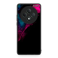 Thumbnail for 4 - Oppo Reno12 F 5G / FS 5G Pink Black Watercolor case, cover, bumper