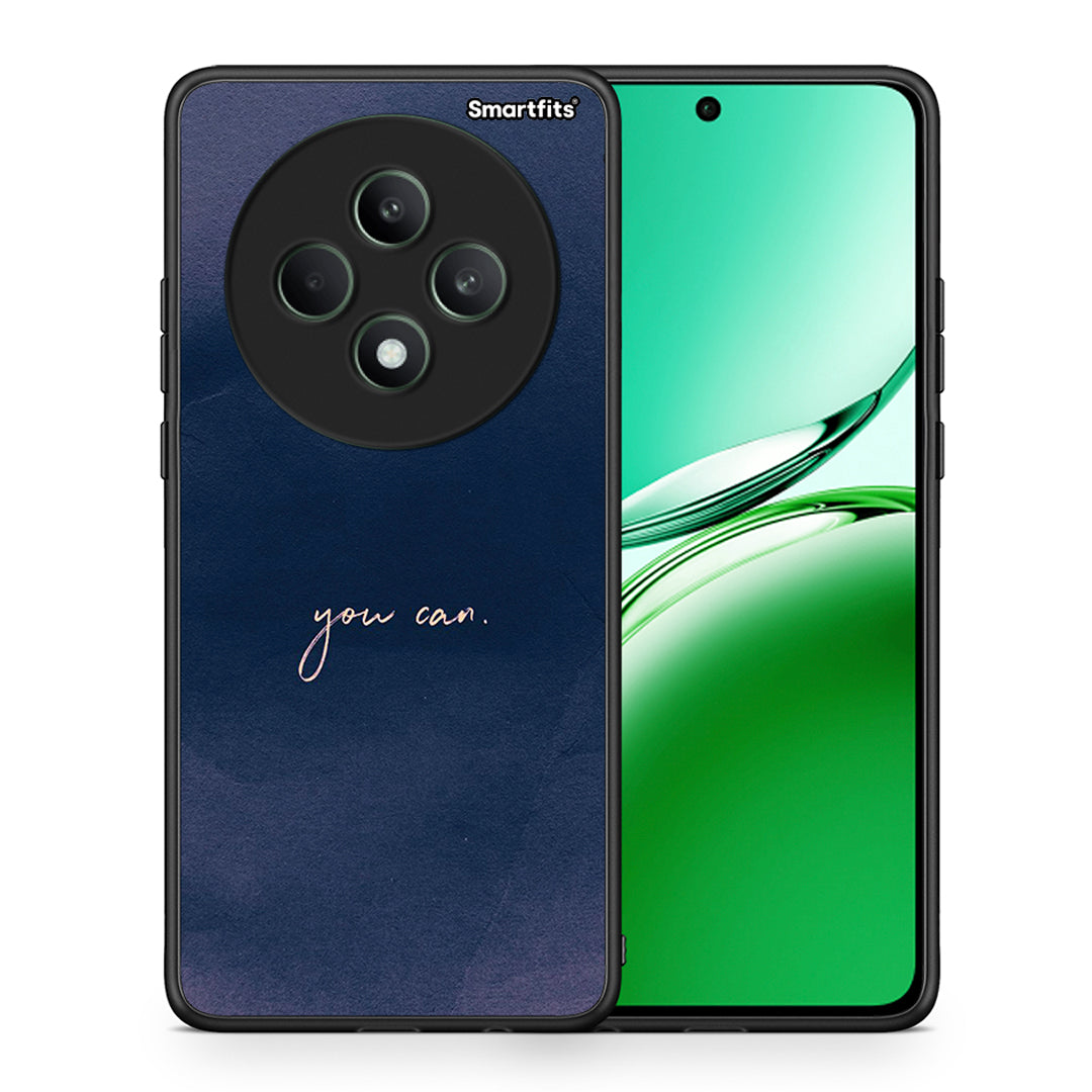 Θήκη Oppo Reno12 F 5G / FS 5G You Can από τη Smartfits με σχέδιο στο πίσω μέρος και μαύρο περίβλημα | Oppo Reno12 F 5G / FS 5G You Can case with colorful back and black bezels