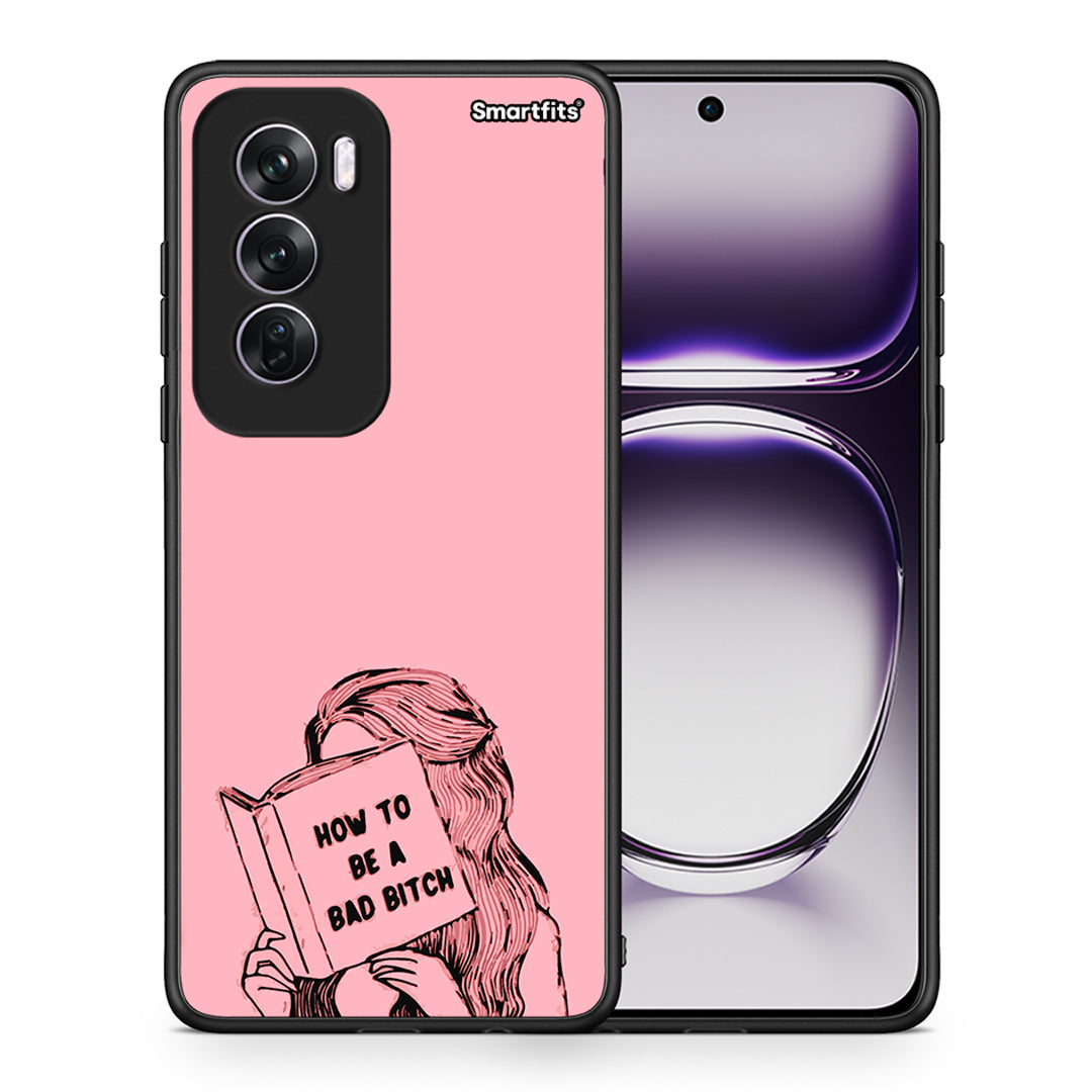 Θήκη Oppo Reno12 Pro Bad Bitch από τη Smartfits με σχέδιο στο πίσω μέρος και μαύρο περίβλημα | Oppo Reno12 Pro Bad Bitch case with colorful back and black bezels