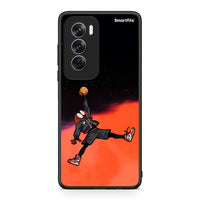 Thumbnail for Oppo Reno12 Pro Basketball Hero θήκη από τη Smartfits με σχέδιο στο πίσω μέρος και μαύρο περίβλημα | Smartphone case with colorful back and black bezels by Smartfits