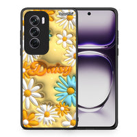 Thumbnail for Θήκη Oppo Reno12 Pro Bubble Daisies από τη Smartfits με σχέδιο στο πίσω μέρος και μαύρο περίβλημα | Oppo Reno12 Pro Bubble Daisies case with colorful back and black bezels