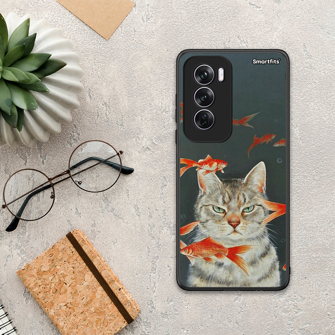 Cat Goldfish - Oppo Reno12 Pro θήκη