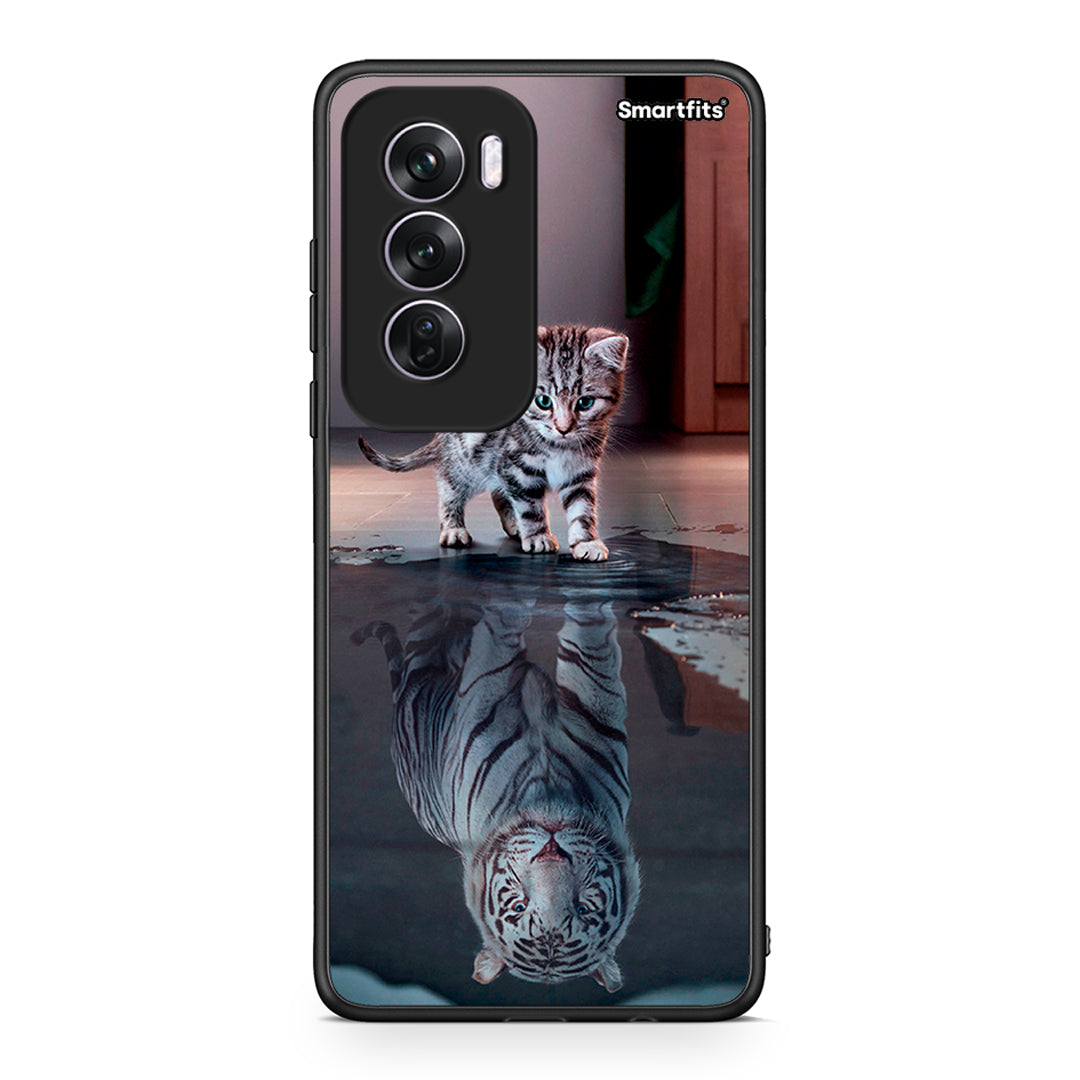 4 - Oppo Reno12 Pro Tiger Cute case, cover, bumper